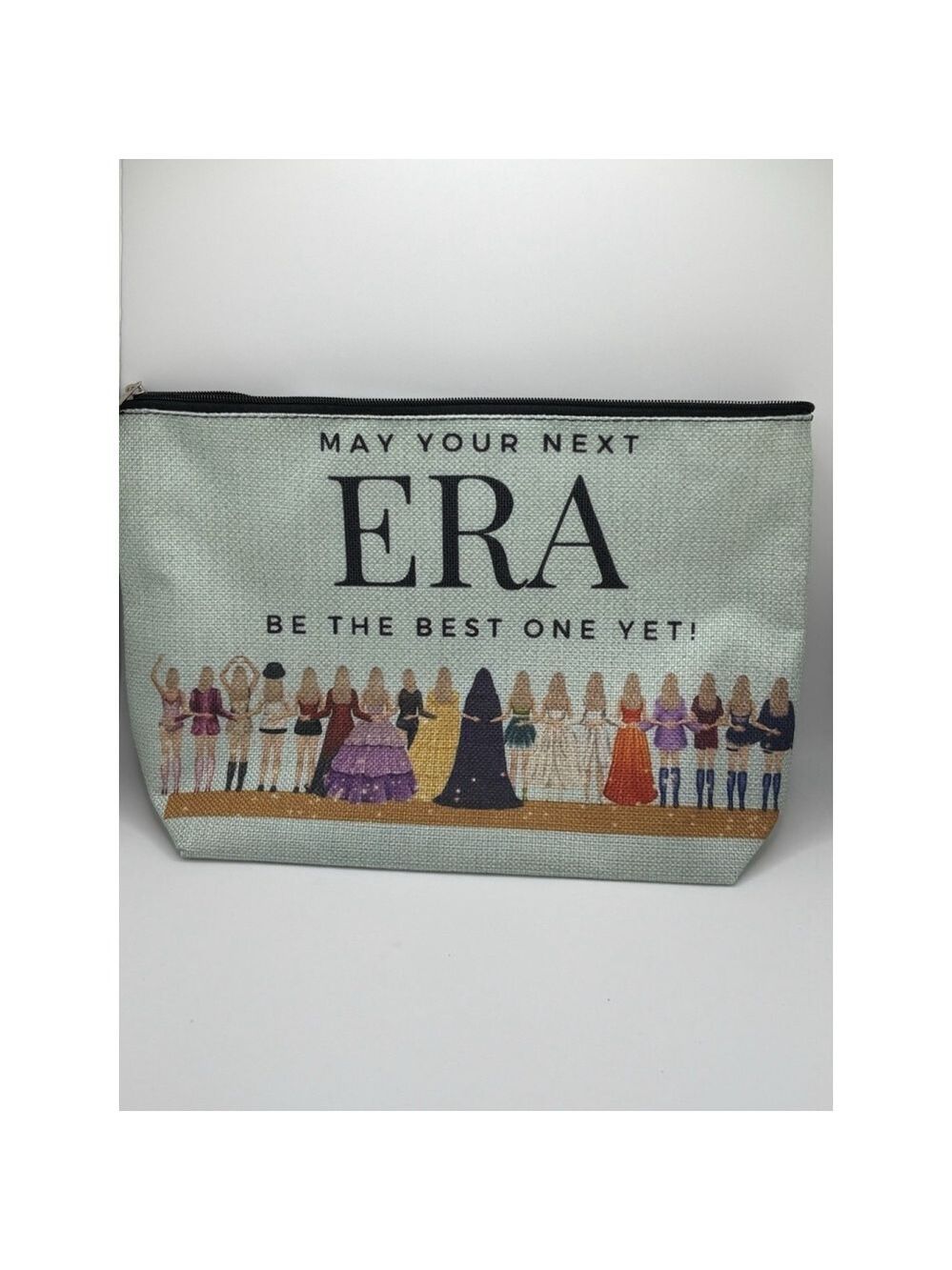 Eras Tour Green Pouch With Stickers - Picture 4 of 4